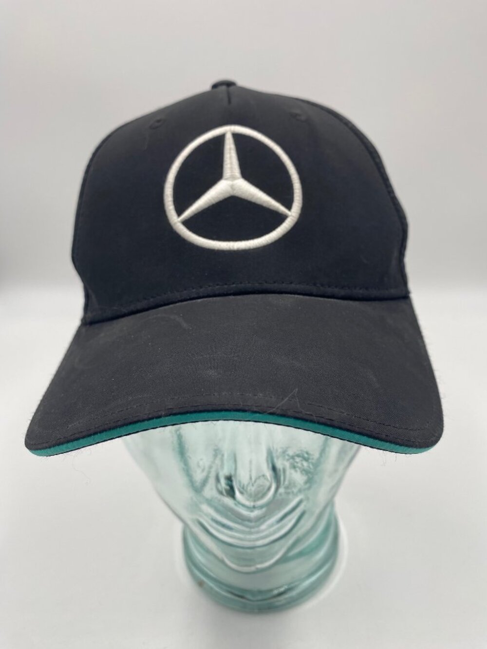 Mercedes AMG Petronas Formula One Team Hat One Size Adjustable Black Strapback